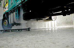 under chassis wash for trucks & buses