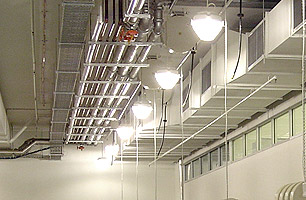 pit lighting and ventilation